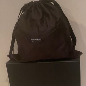 Dolce & Gabbana Black Dust Bag